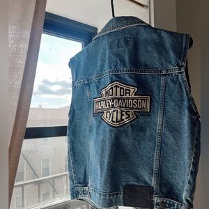 Harley Davidson Denim Vest